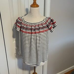 nautical striped tee by THML Sz Medium